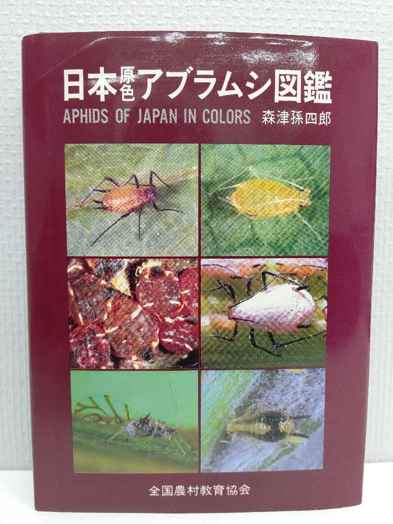 『日本原色アブラムシ図鑑』アブラムシ 希少本 稀覯本 森津孫四郎 著