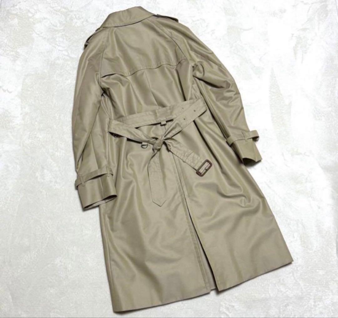 ❤️アクアスキュータムトレンチコート　ライナーライトブルー表記サイズ10