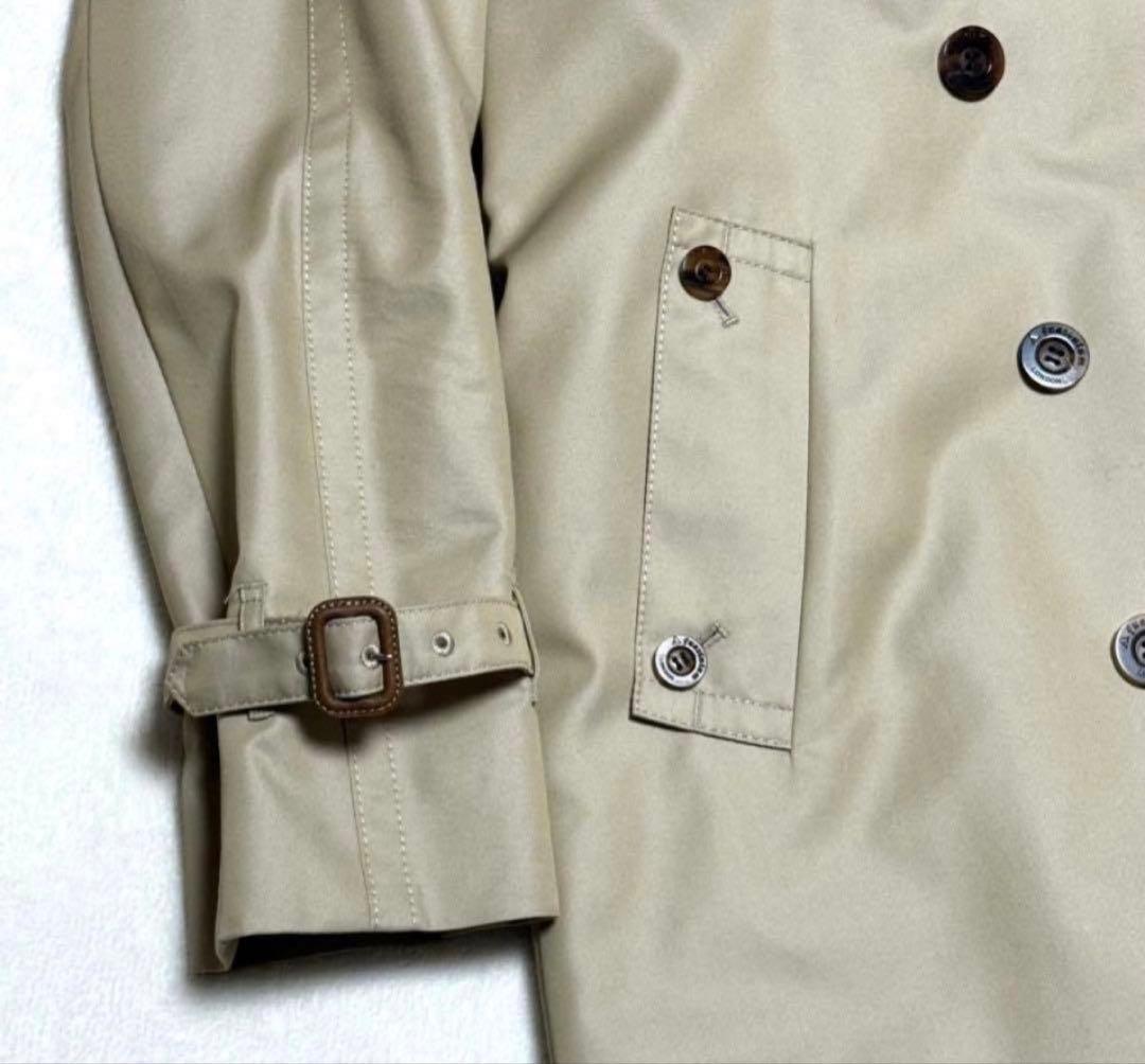 ❤️アクアスキュータムトレンチコート　ライナーライトブルー表記サイズ10