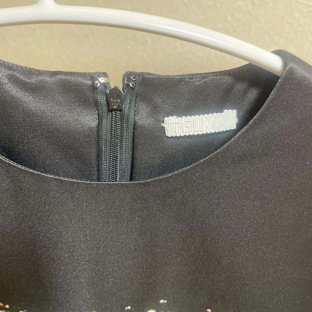 新品　TELMA ワンピース　ブラック
