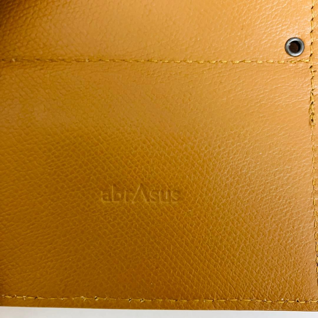 abrAsus アブラサス　財布　左利き用　レディース　メンズ　キャメル