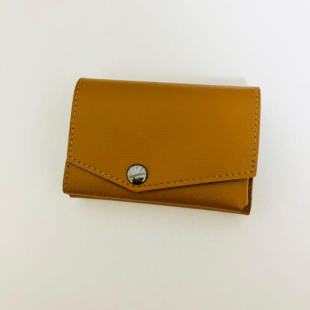 abrAsus アブラサス　財布　左利き用　レディース　メンズ　キャメル