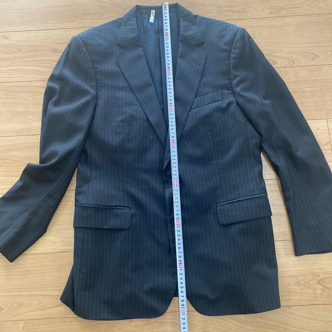 GUCCIストライプ スーツジャケット 52 クリーニング済み