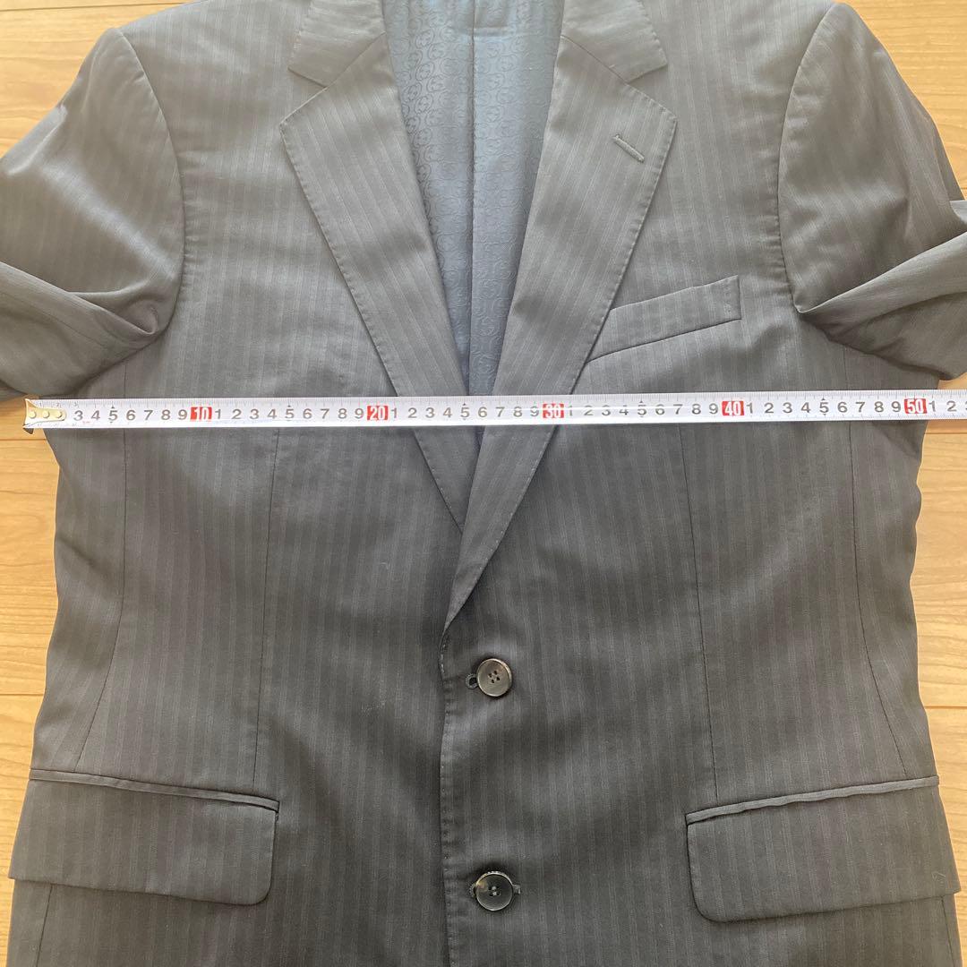 GUCCIストライプ スーツジャケット 52 クリーニング済み