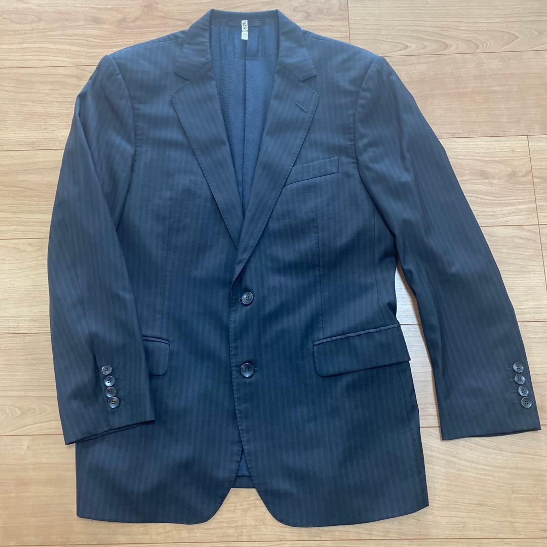 GUCCIストライプ スーツジャケット 52 クリーニング済み
