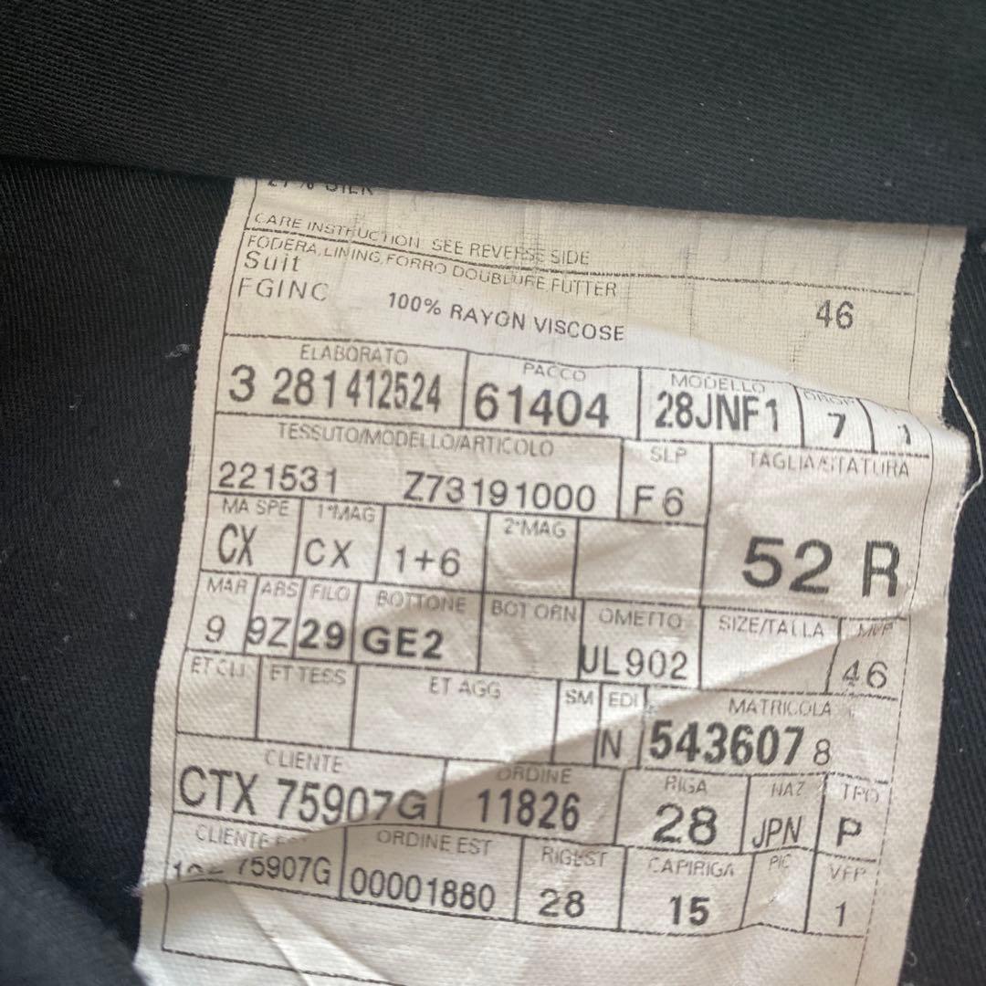 GUCCIストライプ スーツジャケット 52 クリーニング済み