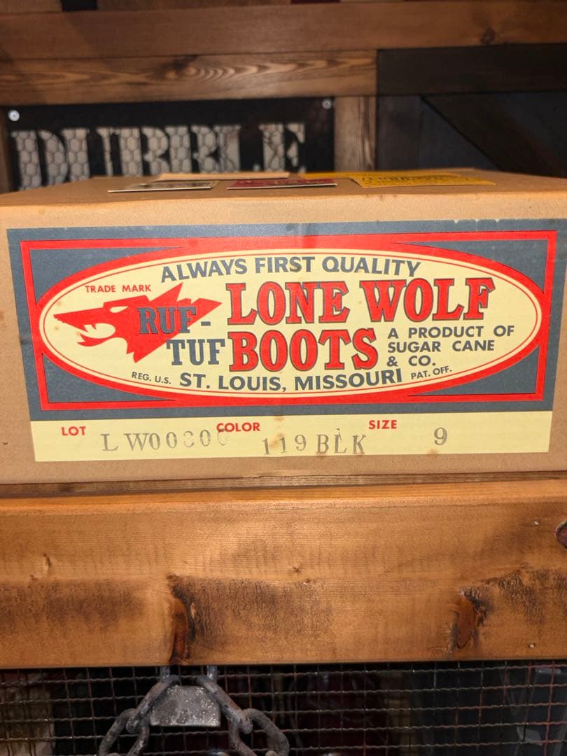 ナ*ミ様 ロンウルフ LONE WOLF エンジニアブーツ 茶芯 クロームエクセ