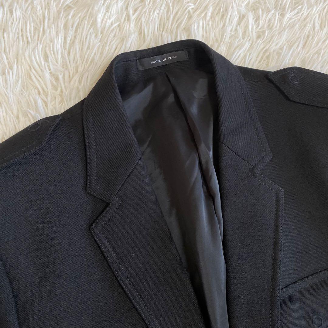 極美品/現行✨エンポリオアルマーニ　テーラードジャケット　シームレスポケット　L