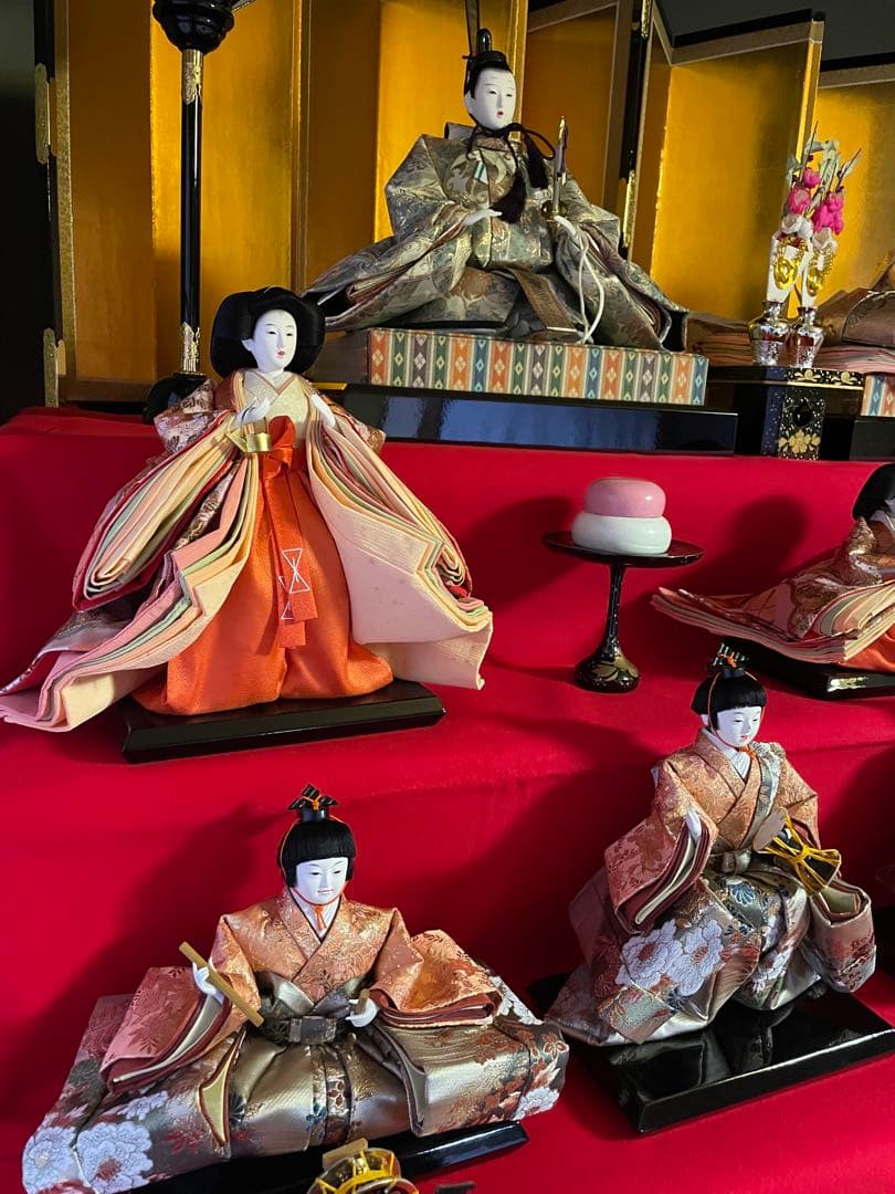 賀茂芳春作 雛人形七段(送料の関係で3つ 全てご購入お願いします) ①/3
