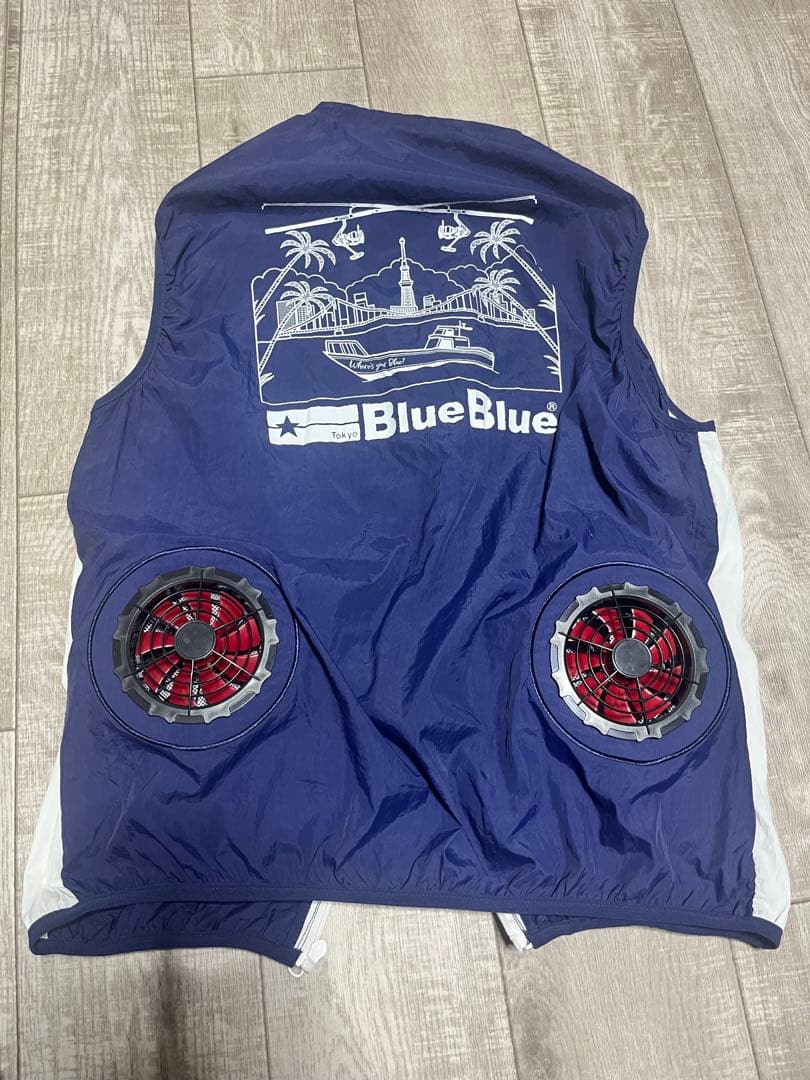 ブルーブルーファンベスト　Lサイズ