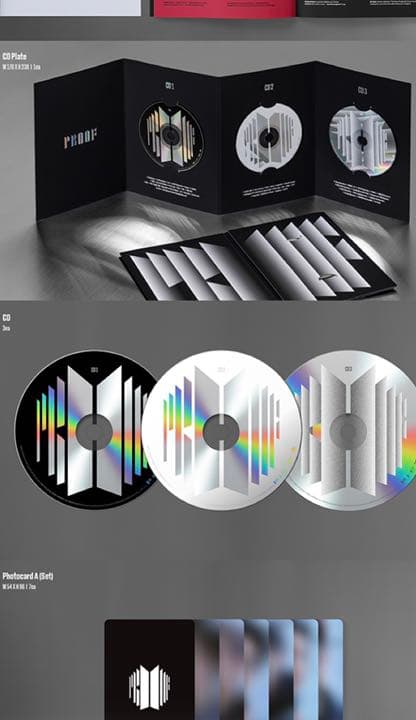 BTS Proof CDセット　トレカ付きポスター付き