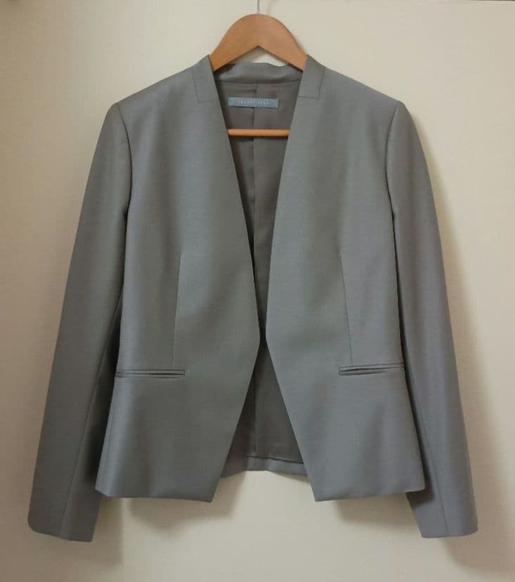 theory luxe Donna 3 ノーカラー ジャケット 新品 40