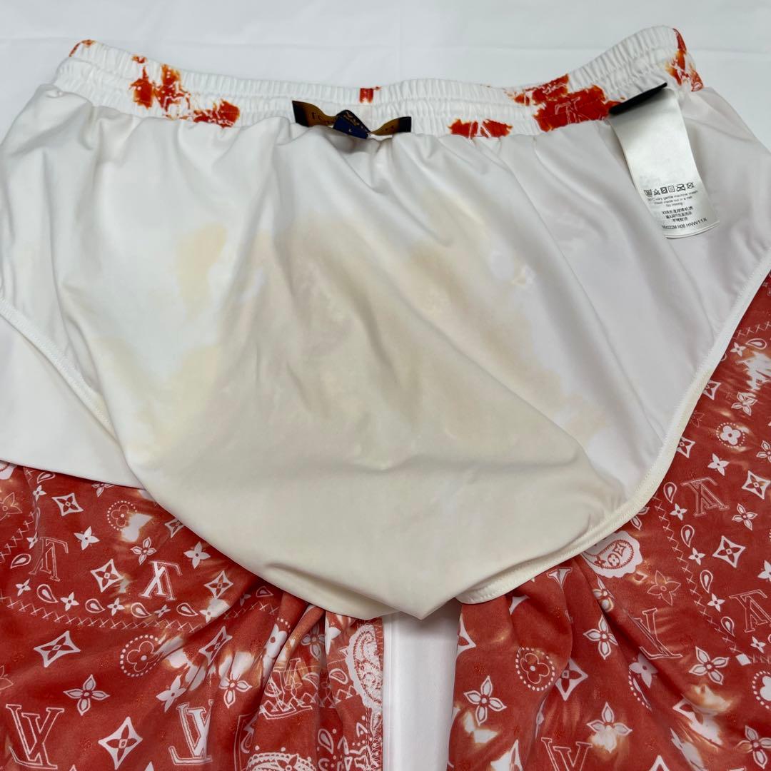 ルイヴィトン 22AW バンダナボードハーフパンツ 水着 L 水陸両用