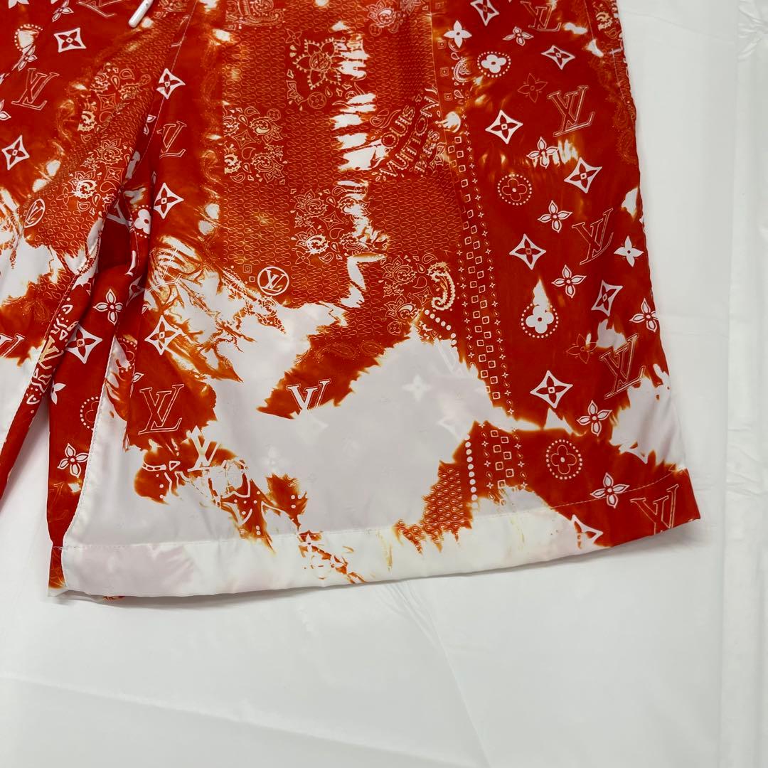 ルイヴィトン 22AW バンダナボードハーフパンツ 水着 L 水陸両用