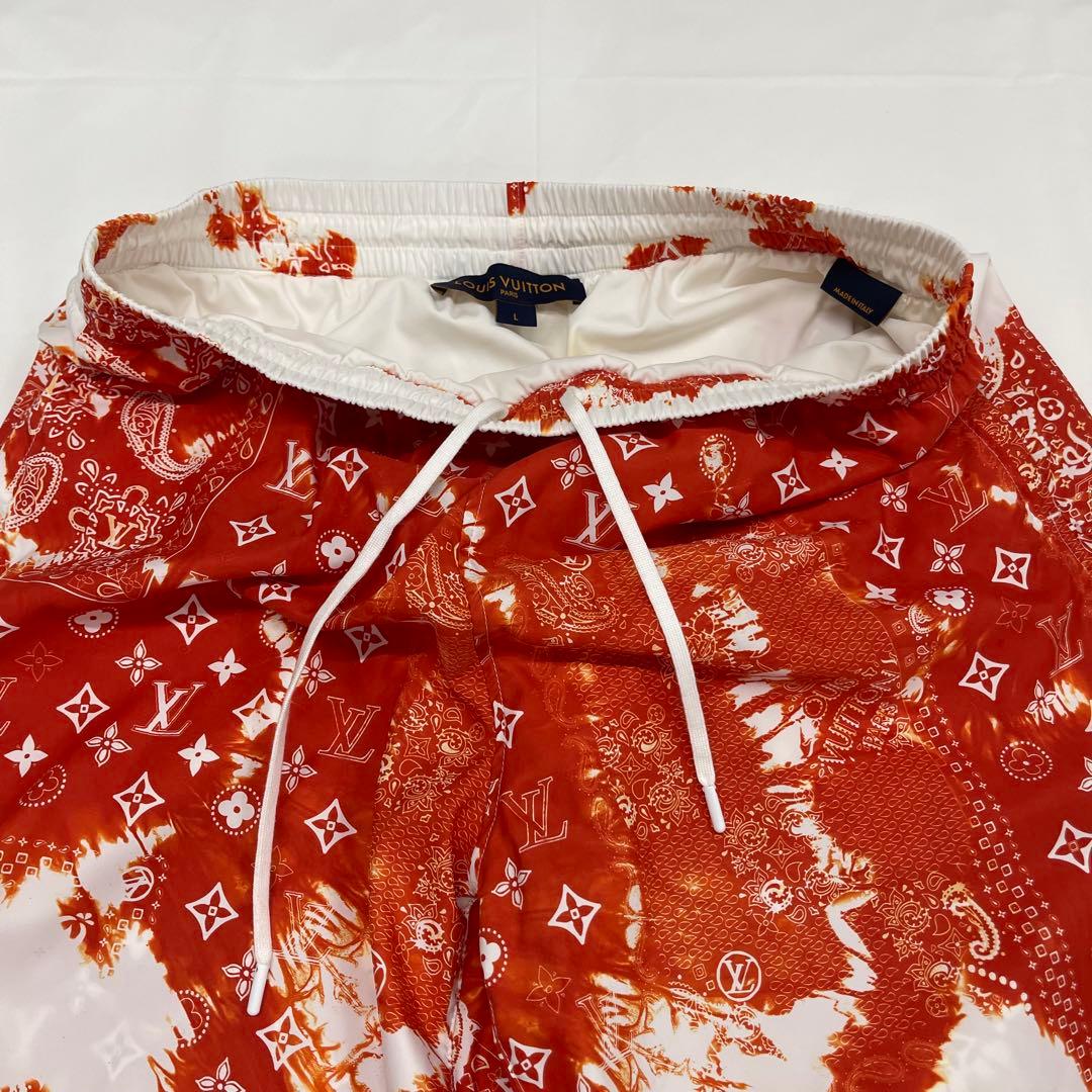ルイヴィトン 22AW バンダナボードハーフパンツ 水着 L 水陸両用