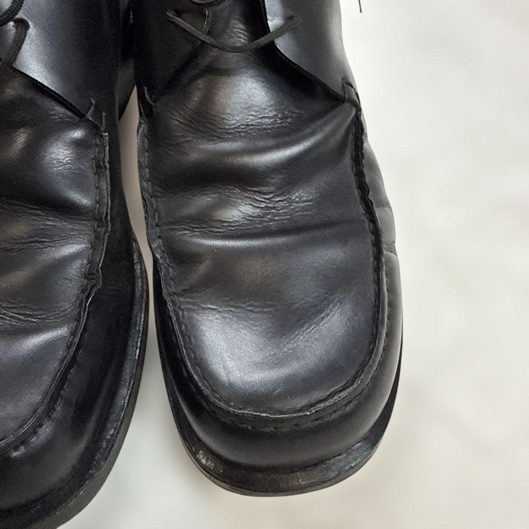 グッチGUCCI レザーブーツ　ブラック　イタリア製　サイズ44