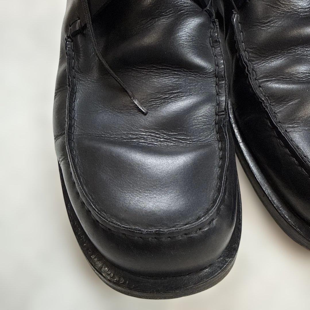 グッチGUCCI レザーブーツ　ブラック　イタリア製　サイズ44