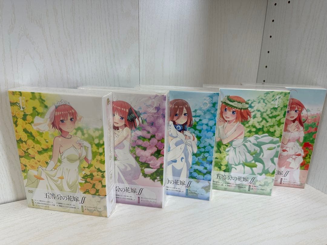 五等分の花嫁 DVD セット 全5巻