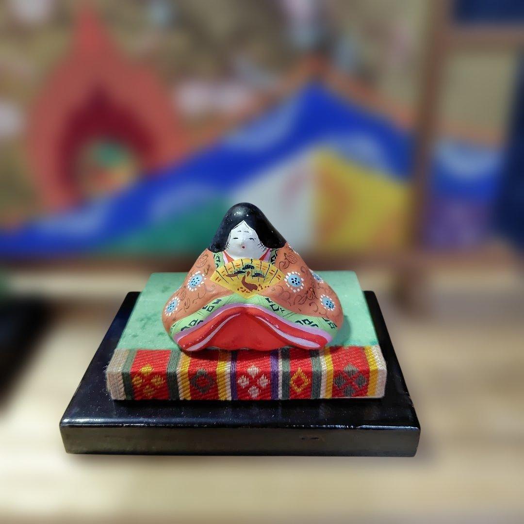 【古い】ミニチュア雛人形セット( 土人形)