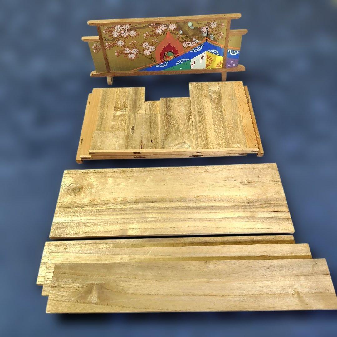 【古い】ミニチュア雛人形セット( 土人形)