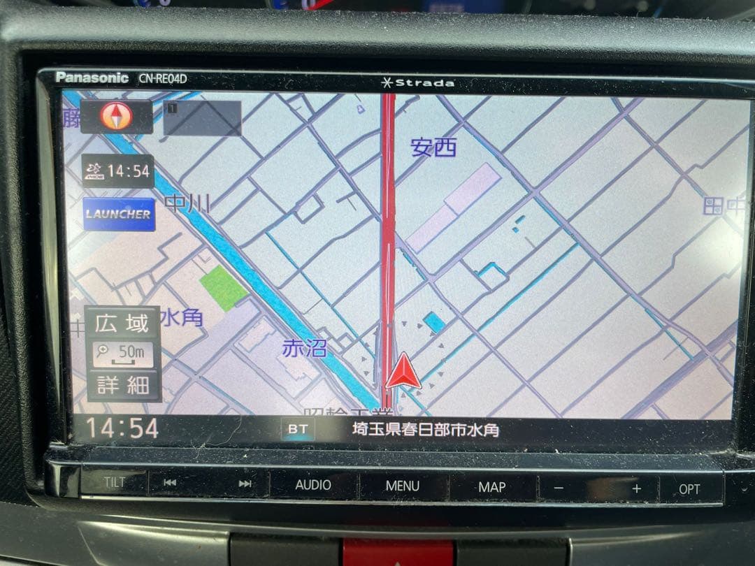 Panasonic パナソニック カーナビ Strada CN-RE04D