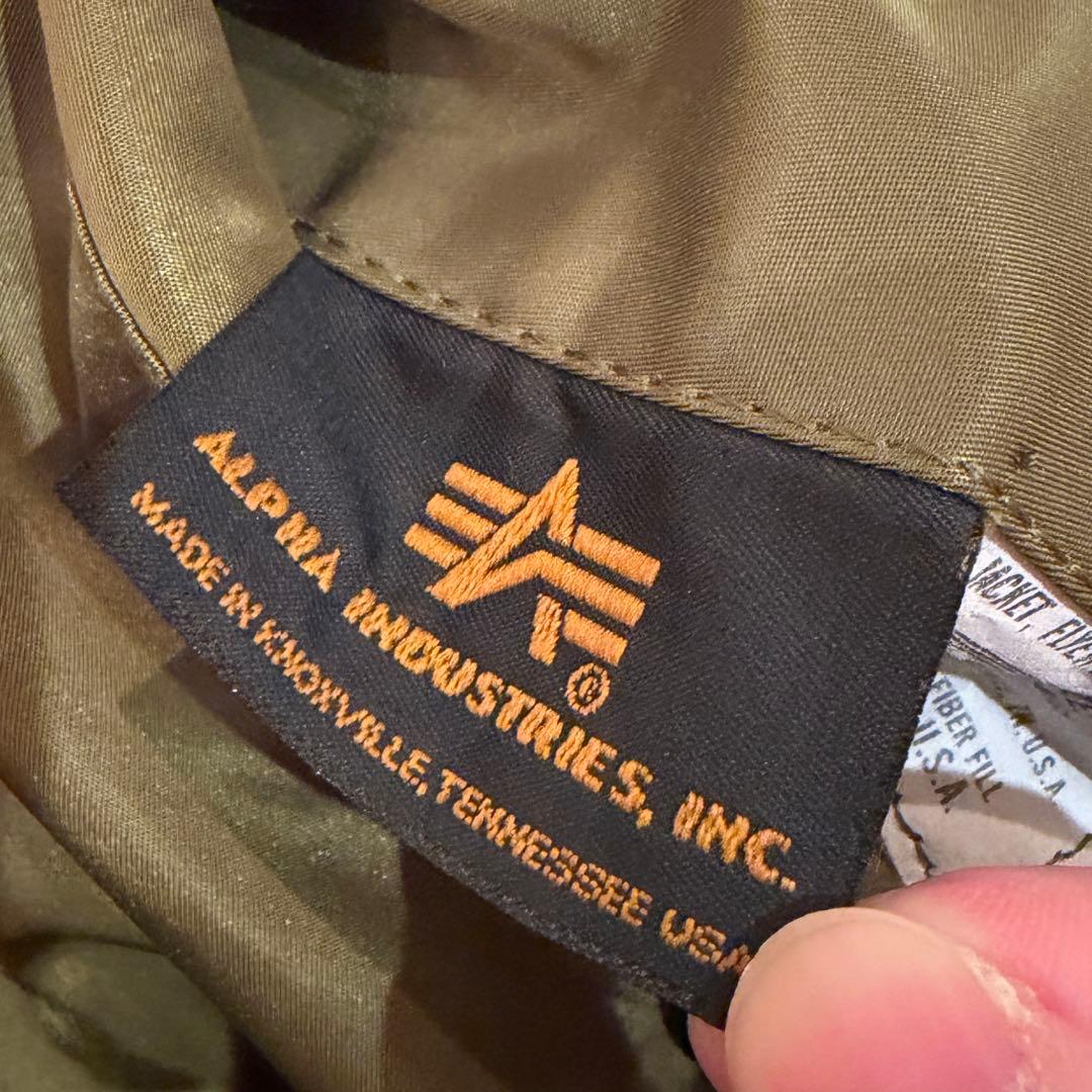 90s Alpha MA-1 USA製