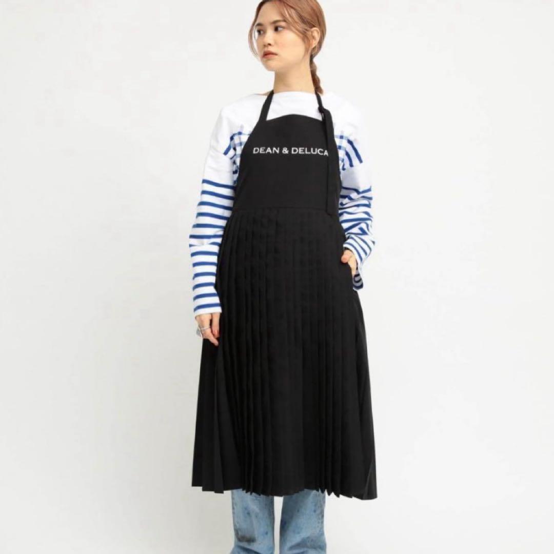美品✨❤️DEAN & DELUCA×BEAMS コラボ　プリーツエプロン