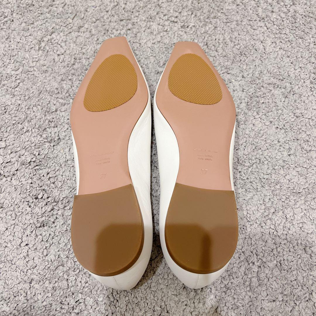 極美品PELLICO セミスクエアトゥ パンプス 37 ペリーコ