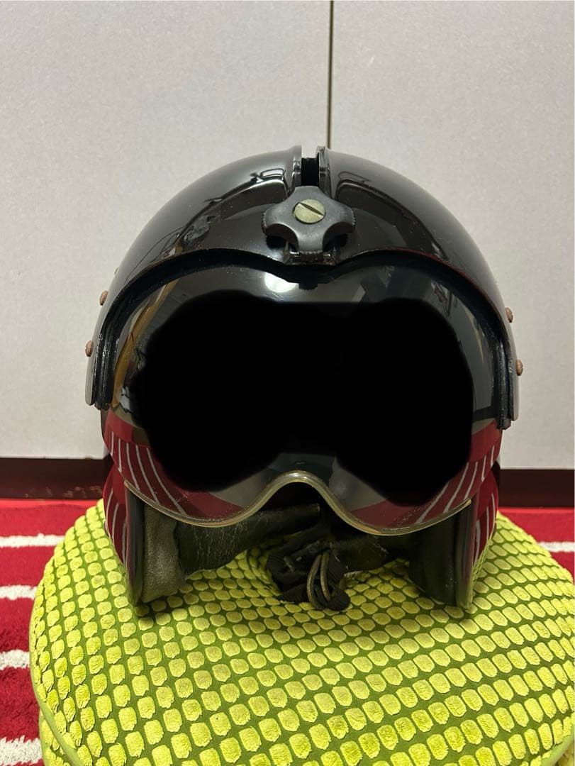 黒 ジェットヘルメット クリアバイザー付き