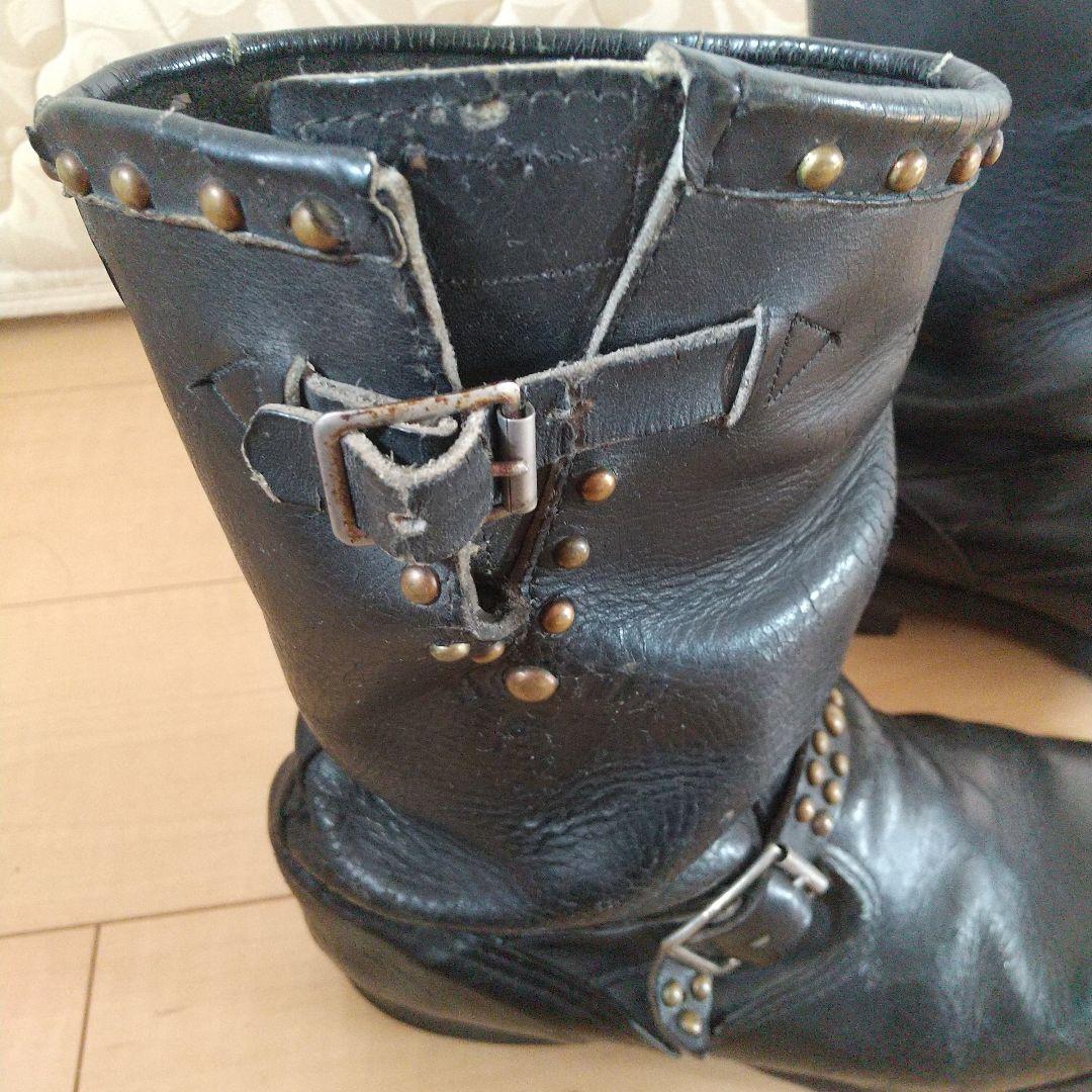 80s 90s ビンテージ 黒タグ チペワ エンジニアブーツ カスタム 28cm