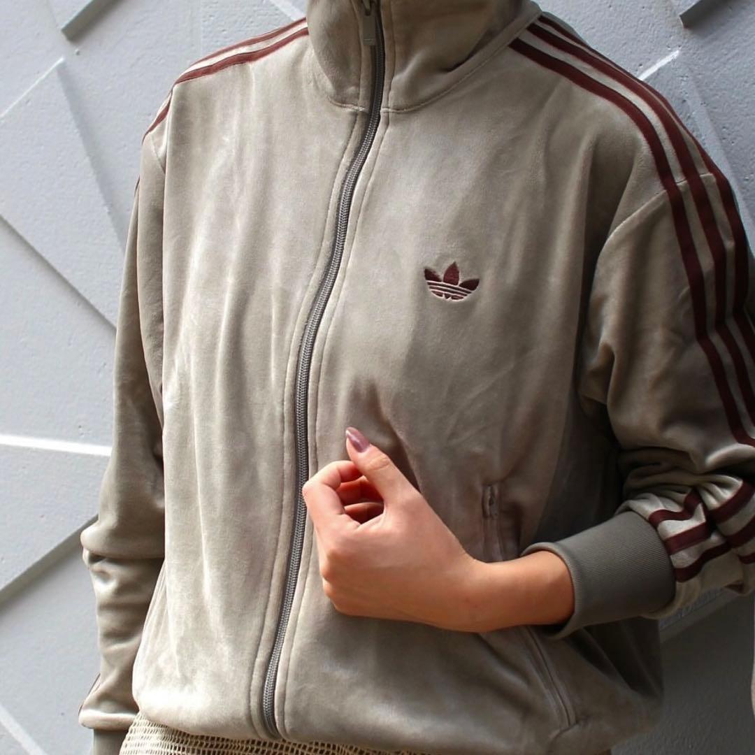 新品2XL⭐️adidas × ジャーナルスタンダード ベロア トラックトップ