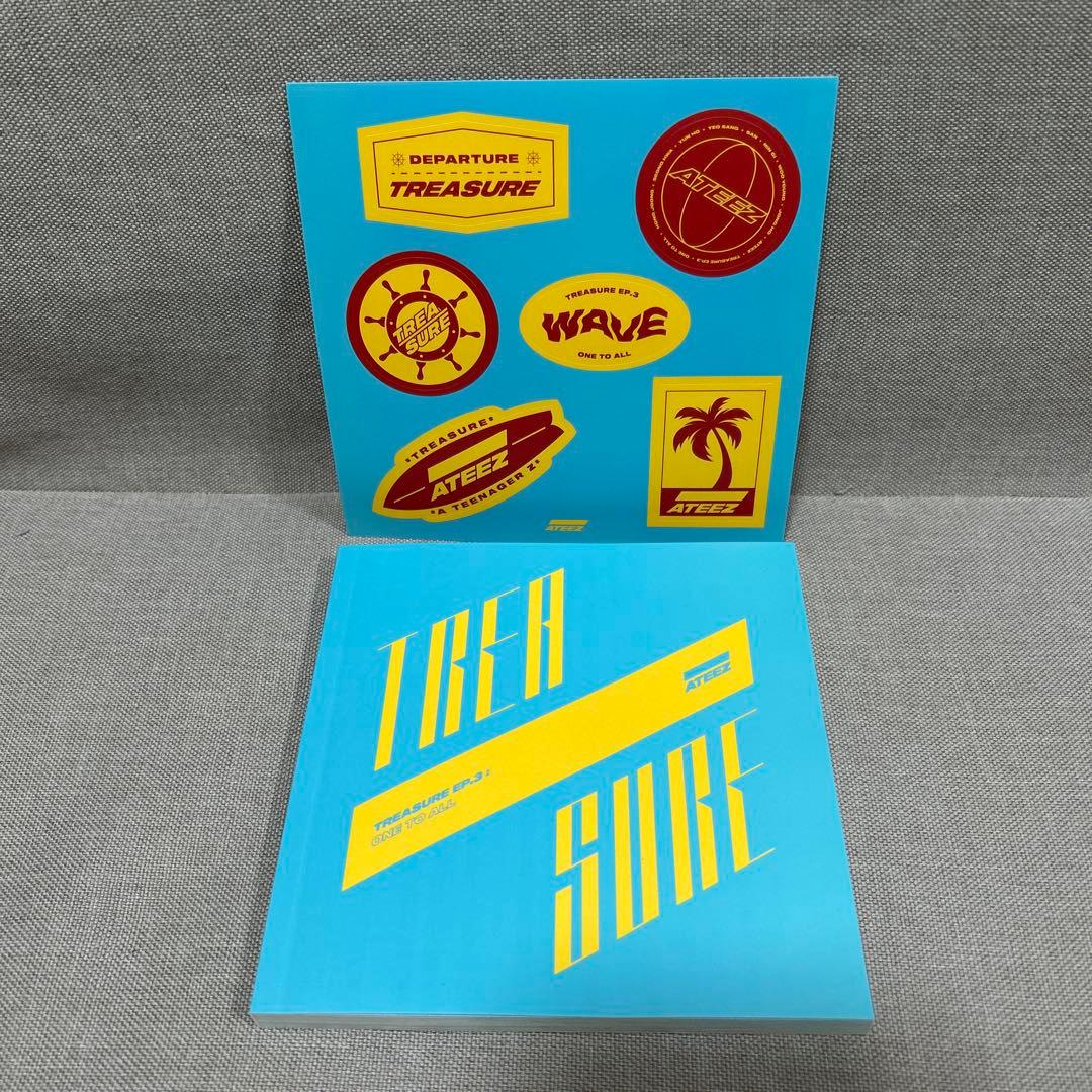 ATEEZ TREASURE EP.3 One To All サン トレカ