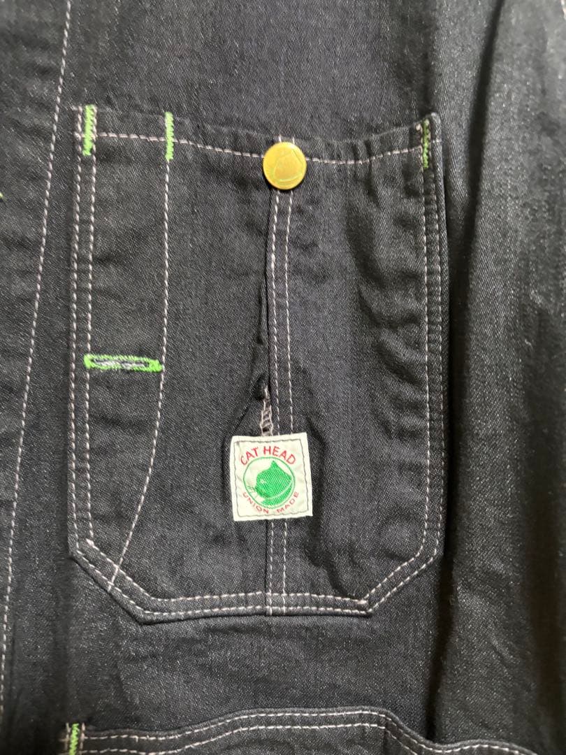 tcbジーンズ Cat Head Jacket 36 BKBK 極美品