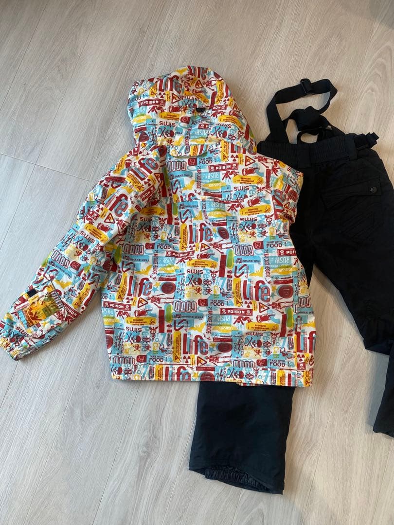SIMS スノーボードウェア 140サイズ 上下セット