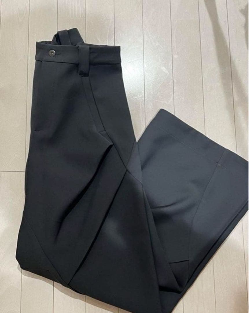 BAOVICTO 23SS 変形 ワイドパンツ ブラック サイズ1 common
