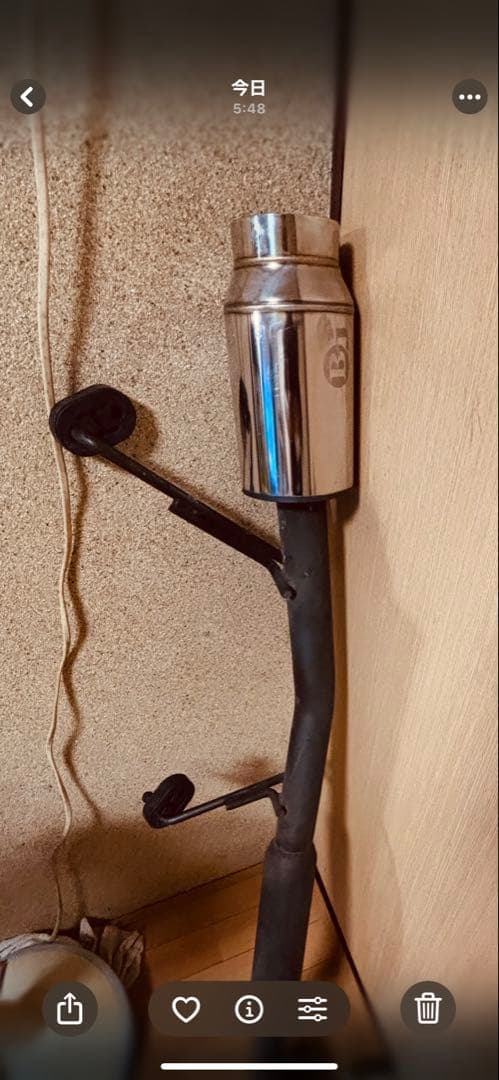 5ZIGEN マフラー　ラパン he21s ターボマフラー