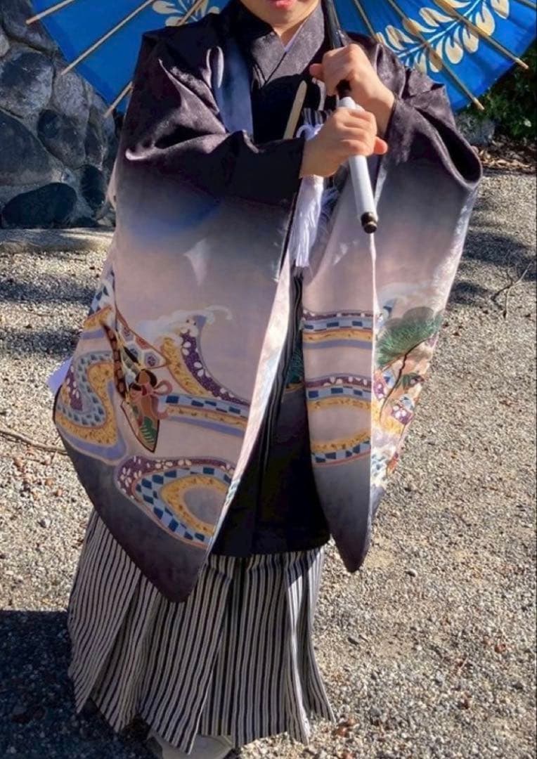 子ども用 七五三 着物フルセット（雪駄なし）　男の子　袴