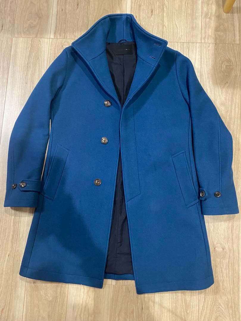 定価93500 junhashimotoジュンハシモト　スタンドカラーコート　4