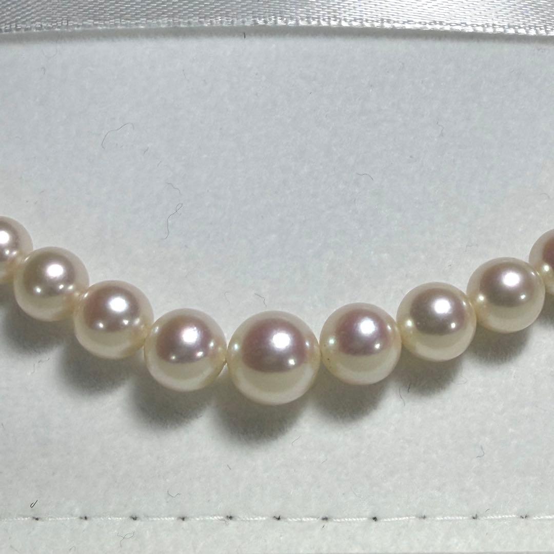 テリ良好★TASAKI 田崎真珠 アコヤ本真珠 グラデーションネックレス48cm