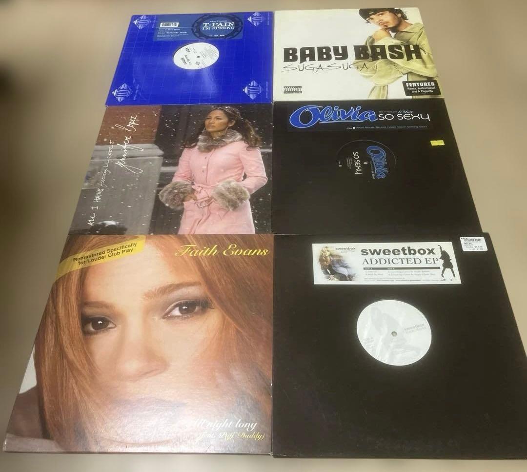 R&B レコード50枚まとめ売り