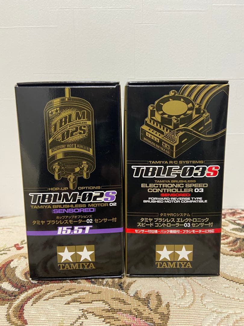 TBLE-03S ＋ TBLM-02S 15.5T ブラシレスESC＆モーター