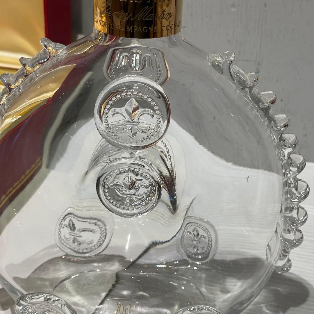 ③ Baccarat レミーマルタン ルイ13世 置物　空瓶 バカラ　箱入り