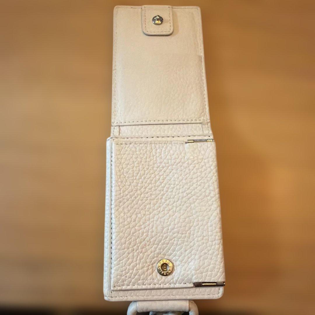 【月曜まで】objcts.io マシュマロ ストラップ一体型ウォレット 小銭入れ