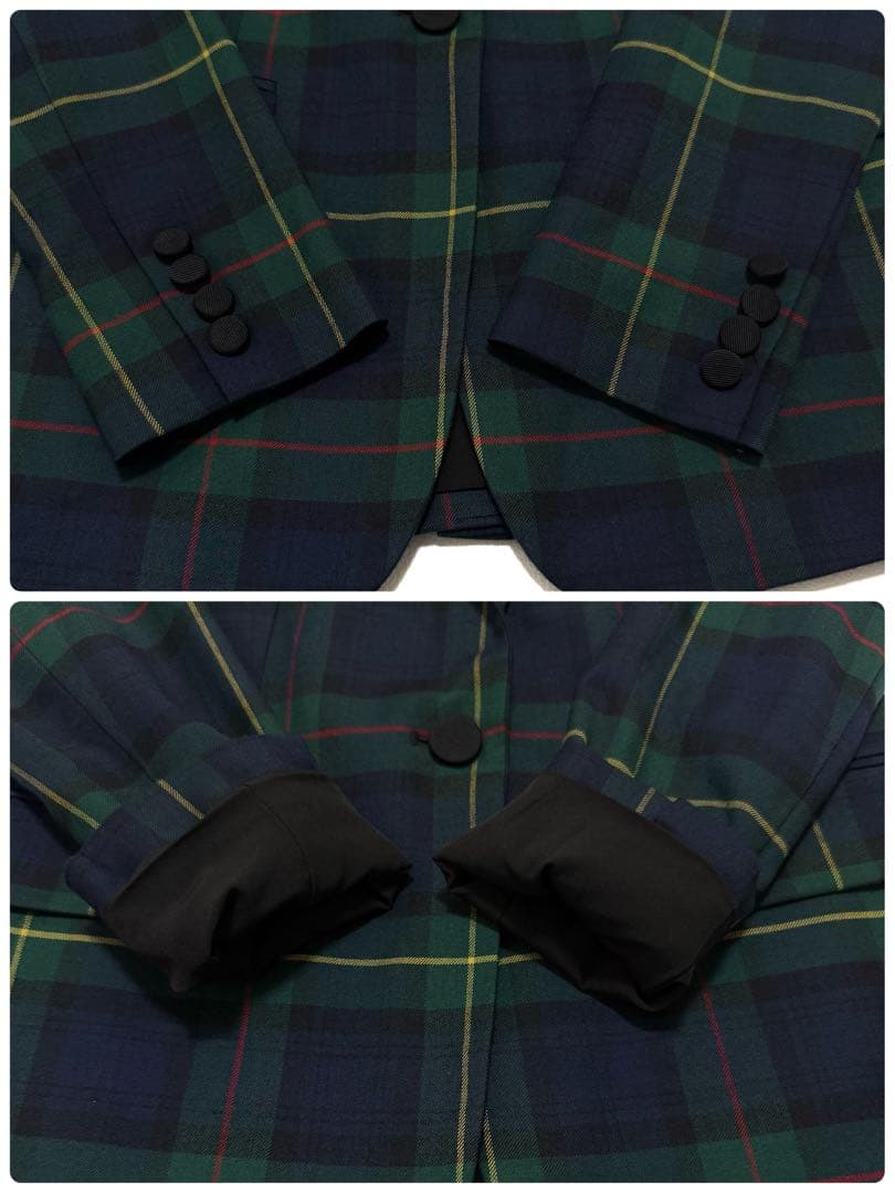 LAUREN RALPH LAUREN チェック テーラードジャケット