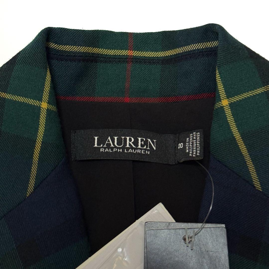 LAUREN RALPH LAUREN チェック テーラードジャケット
