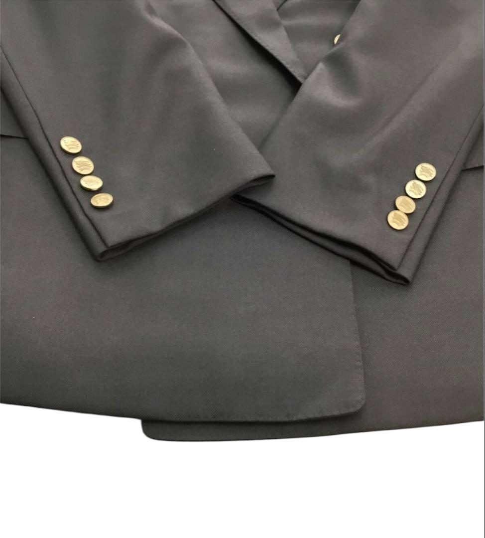 【Burberrys】ビンテージ ダブルブレステッド セットアップ グレー系