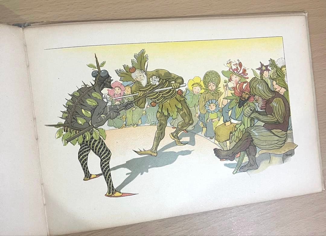 No.324レア 希少 アンティーク 古書 洋書 ドイツ 絵本 ビンテージ