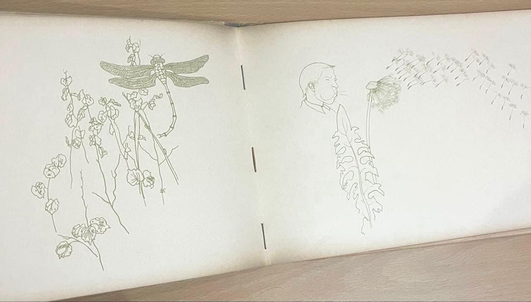 No.324レア 希少 アンティーク 古書 洋書 ドイツ 絵本 ビンテージ