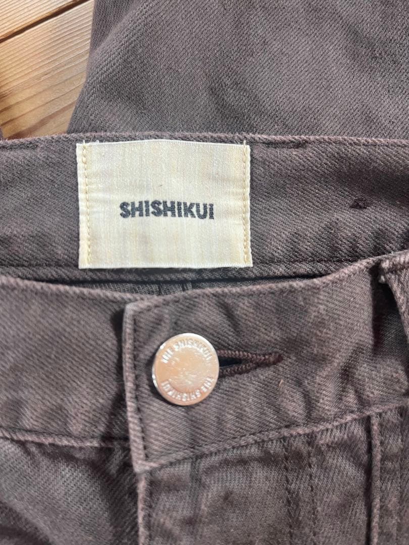 THE SHISHIKUI ペインターパンツ　32 ブラウン