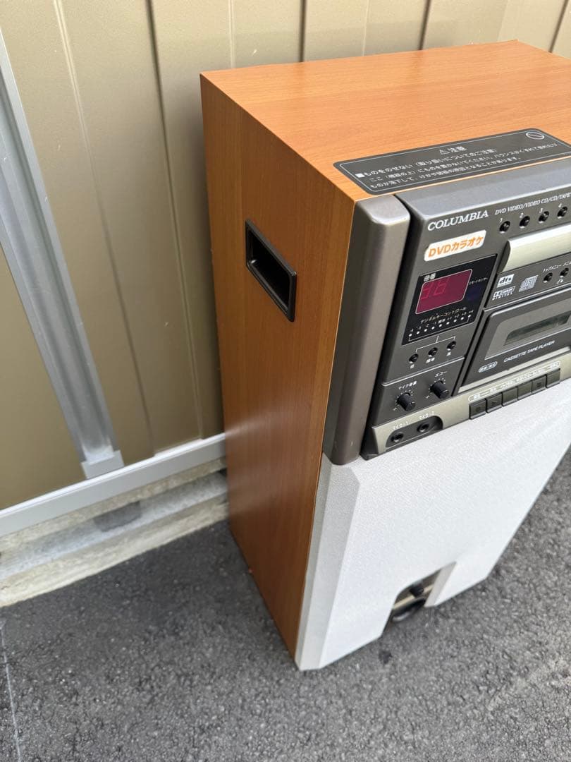 コロンビア DVD/CD/カセットプレーヤー CDV-1000